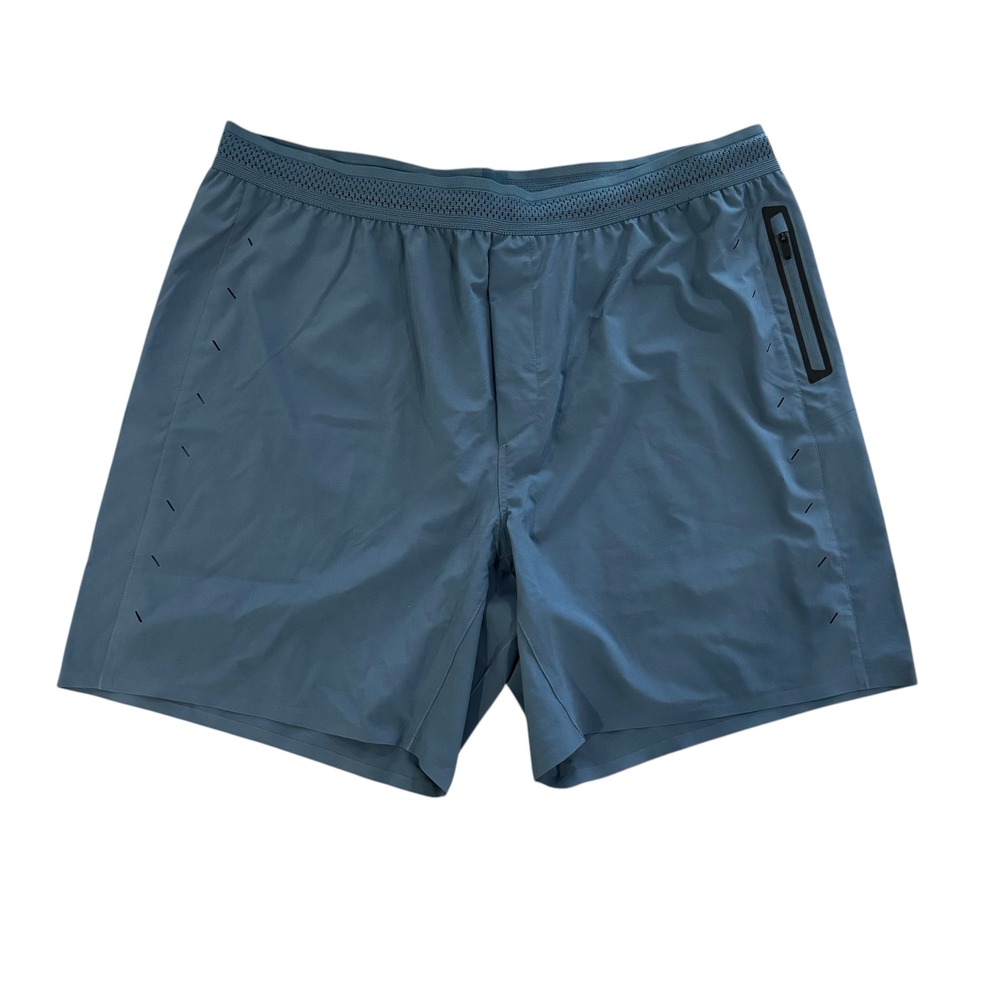Ten Thousand NEW Mens Sz XXL Blue Athletic Session Short 7" Unlined Training euc